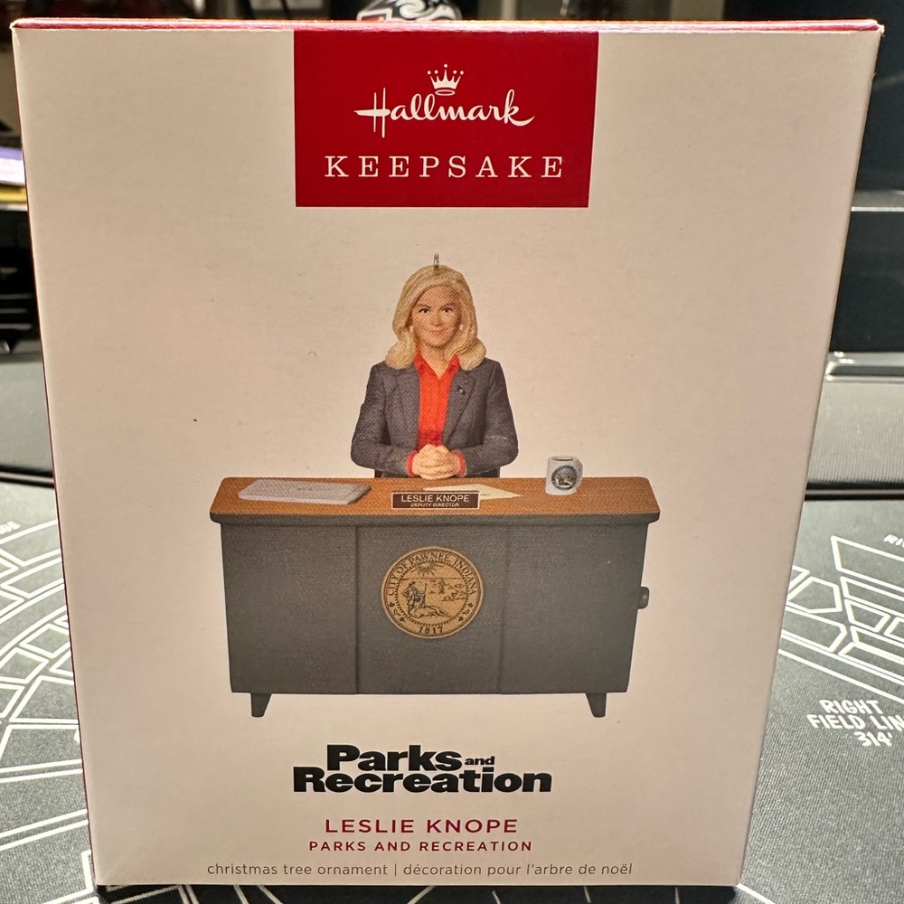 2024 Hallmark Keepsake Ornament Leslie Knope Parks & Recreation - NIB